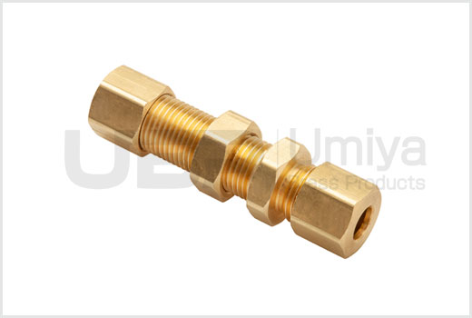 Brass Bulkhead Union
