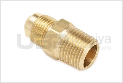 Brass Flare Half Union