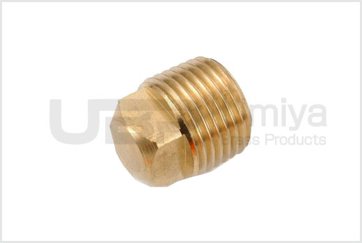 Brass Square Plug