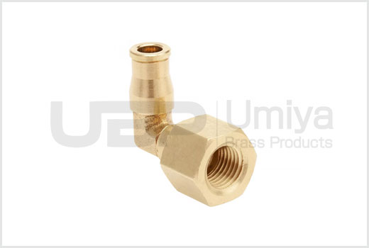 Brass Swivel Female Elbow