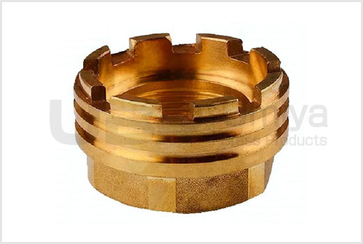 Brass PPR Female Hex Inserts Customized