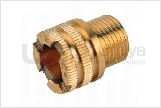 Brass PPR Male Inserts Customized Design
