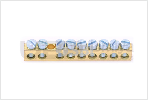 Brass Neutral Links 9 Way